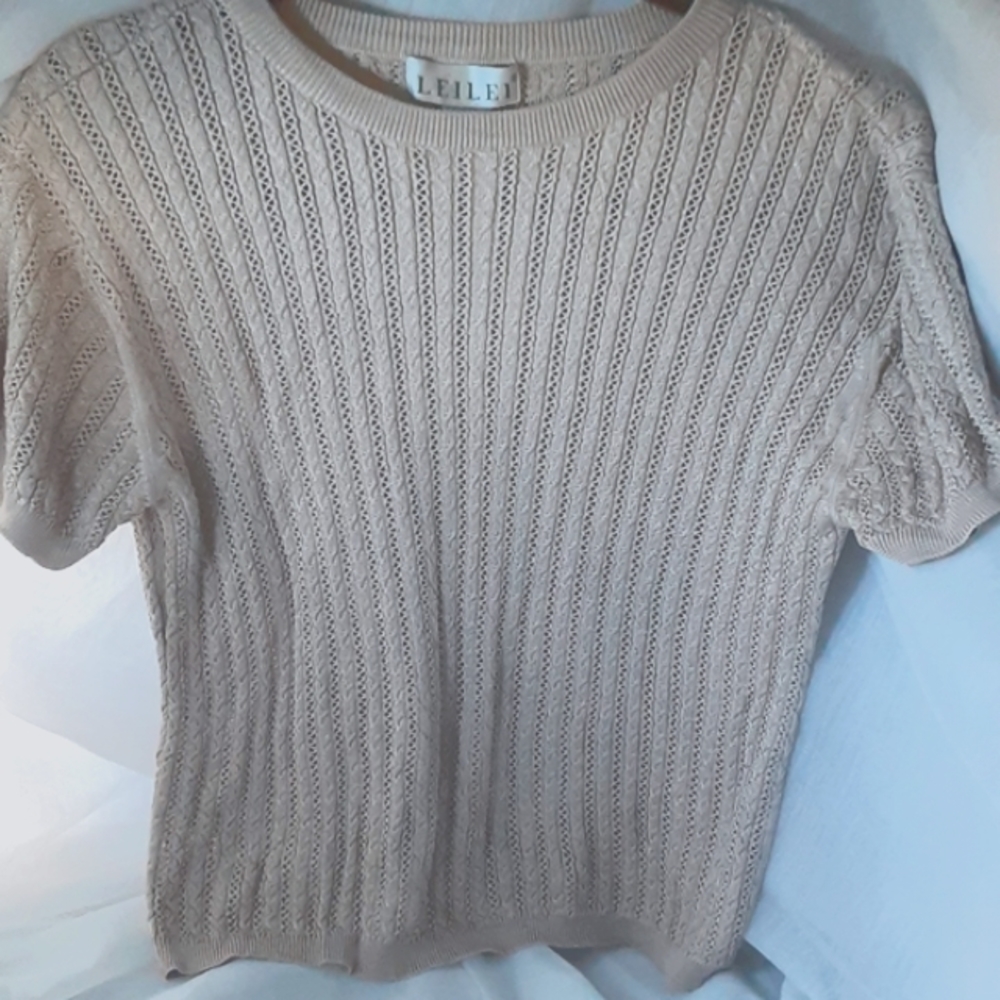Vintage LEILEi Brand 100% Silk - Picture 2 of 7